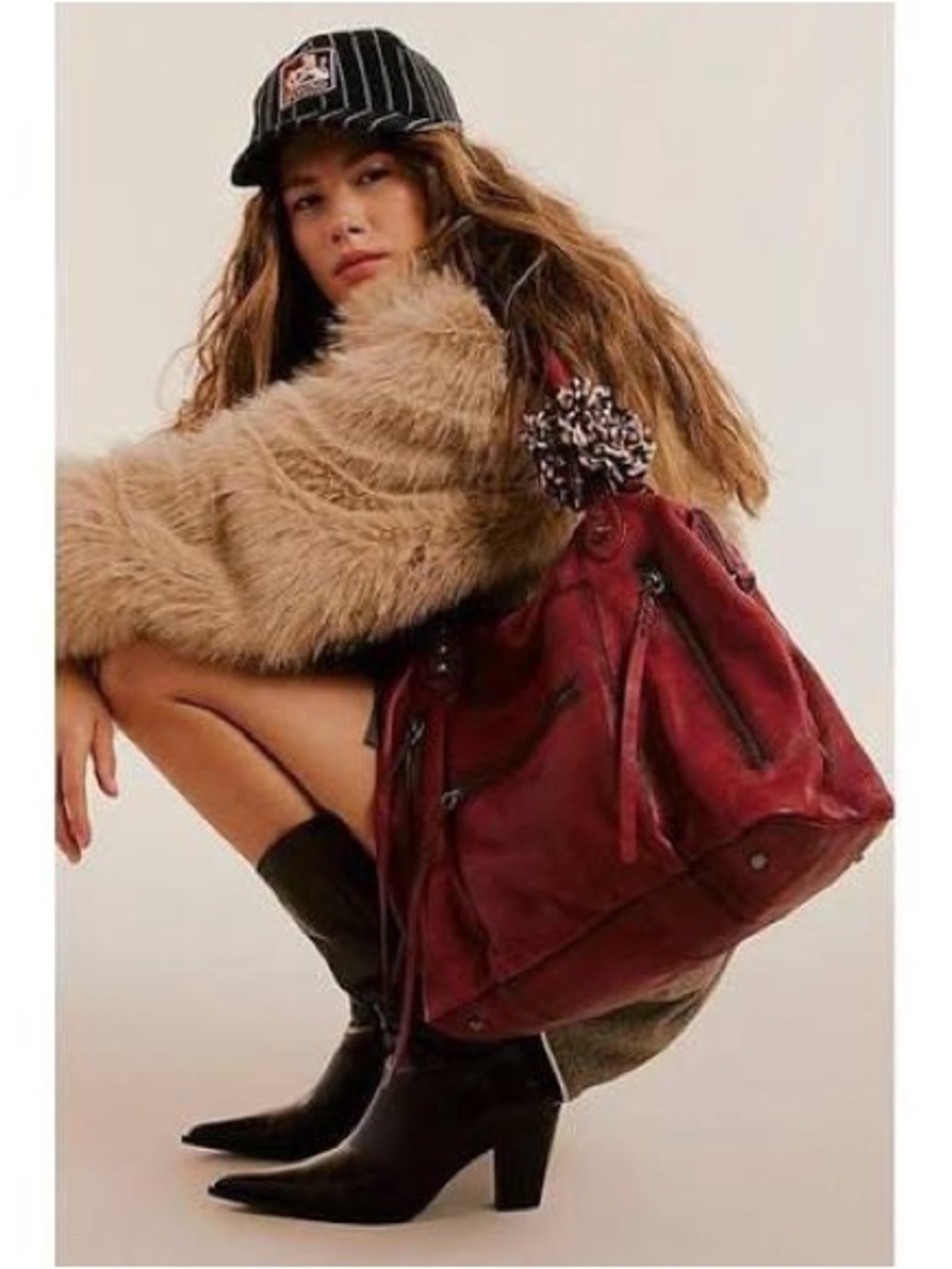 Free People We The Free Red Rock Emerson Tote